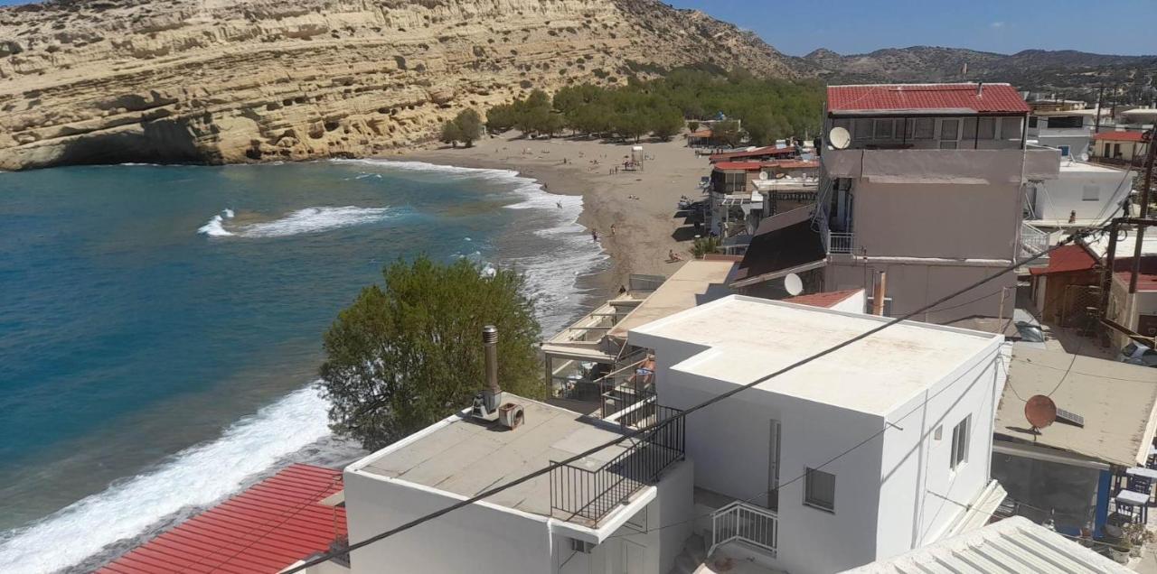 Beach View Matala Apartment Exterior photo