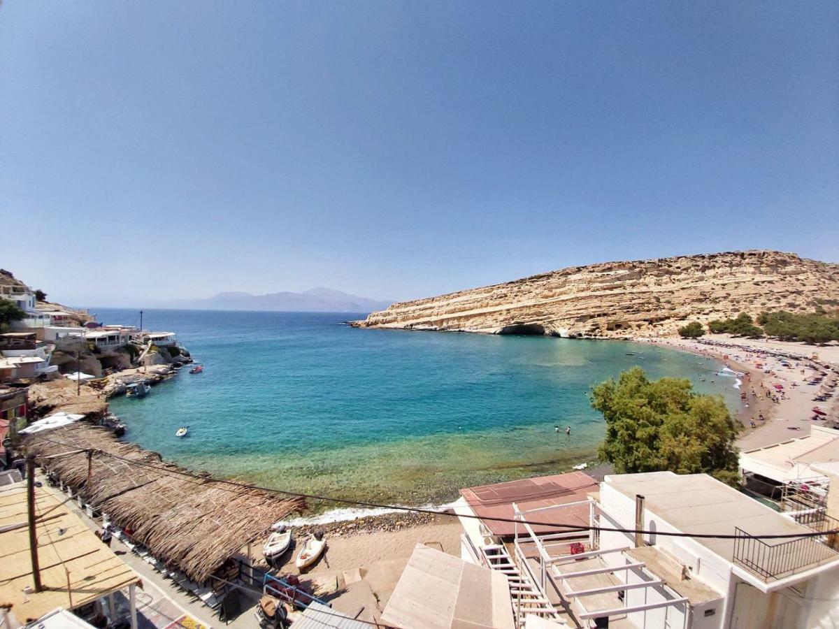 Beach View Matala Apartment Exterior photo