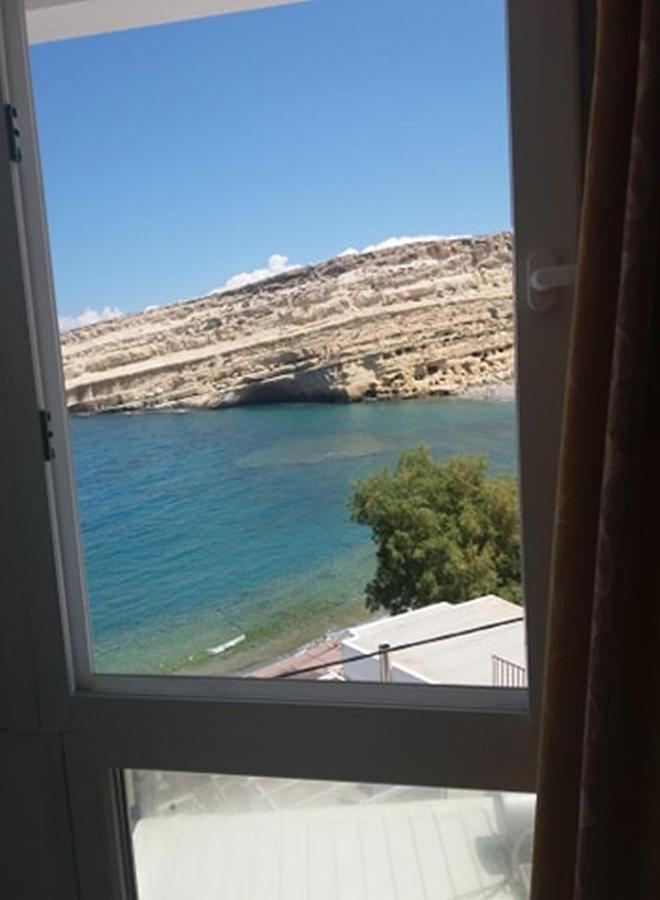 Beach View Matala Apartment Exterior photo